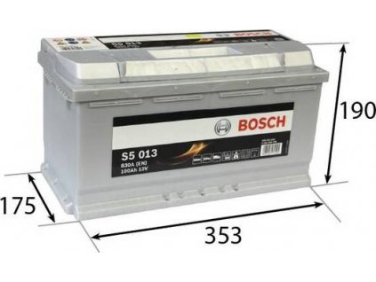 Startovací baterie, BOSCH (S5)