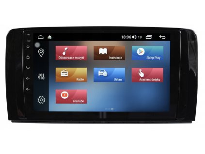 2DIN Autorádio Android Mercedes Benz R300, R350