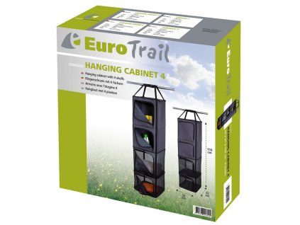 1733 skladaci zavesna skrinka se 4 prihradkami