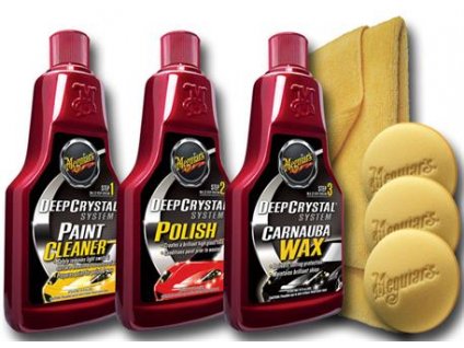 Meguiar's - základní sada na leštění a voskování vozu (3-step system) meg3step