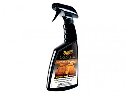 Meguiar's Gold Class Leather & Vinyl Cleaner - extra účinný čistič na přírodní i umělou kůži, 473 ml G18516