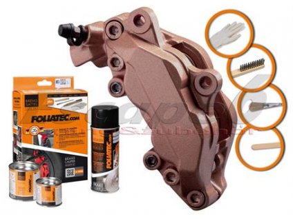 2171 foliatec barva na brzdy medena metalicka tn1