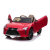 Elektrické autíčko Lexus LC500, 12V, 2,4 GHz dálkové ovládání, USB / SD Vstup, odpružení, otvíravé dveře směrem nahoru, 2 X MOTOR, červené, ORIGINAL licence