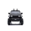 Elektrické autíčko JEEP Wrangler, Jednomístné, černé, Kožená sedadla, Rádio s Bluetooth přehrávačem, SD / USB vstup, Pohon 4x4, 12V10Ah Baterie, EVA kola, Odpružené nápravy, 2,4 GHz Dálkové Ovládání