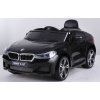 Elektrické autíčko BMW 6GT - jednomístné, černé, Baterie 2 x 6V / 4Ah, 2,4 GHz DO, 2XMOTOR, USB vstup, ORGINAL licence