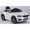 Elektrické autíčko BMW 6GT - jednomístné, Bílé, Baterie 2 x 6V / 4Ah, 2,4 GHz DO, 2XMOTOR, USB vstup, ORGINAL licence