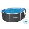 Bazén Orlando Premium DL 3,66 x 5,48 x 1,22 m - GRAPHIT, bazén, fólie