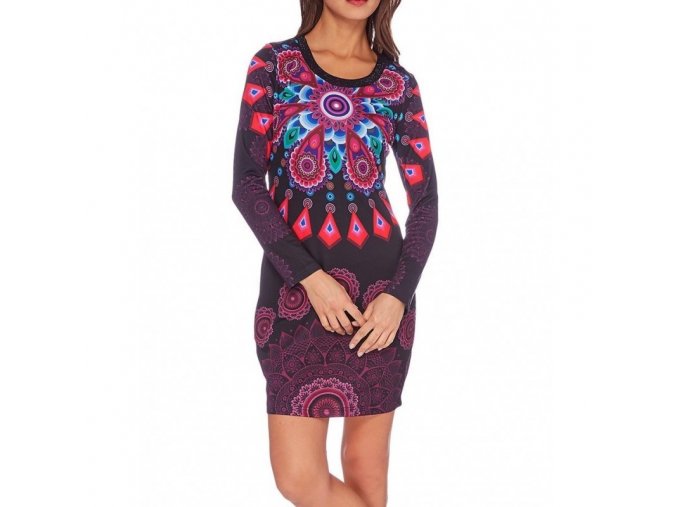 dress tunic print mid season 101 idees 401l