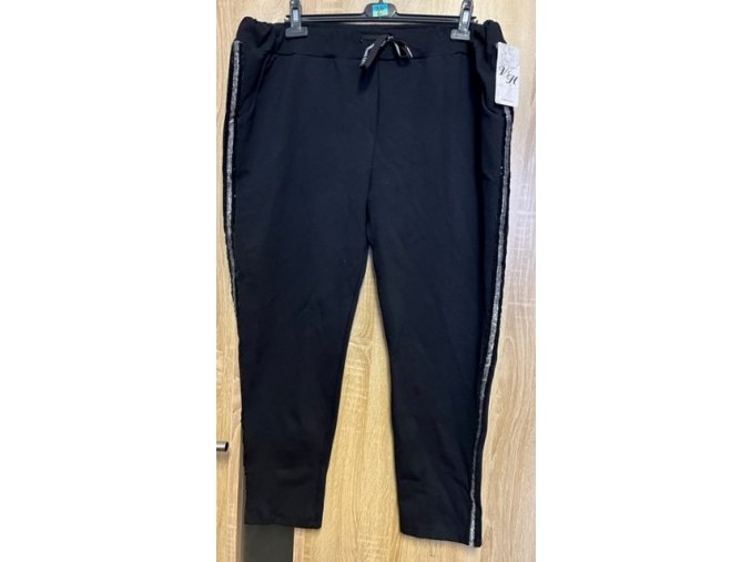 Dámské teplákové kalhoty černé velikost 46/48, A1921