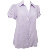 halenka - košile fialová krátký rukáv