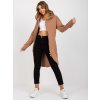 pol pl Jasnobrazowa dresowa bluza basic z kieszeniami Tina RUE PARIS 387524 6 (1)