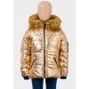 gjac0114gold xoxo girls jacket 1
