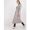 pol pl Szara dluga bluza z kapturem i kieszeniami 385373 4