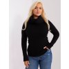 pol pl Hurtownia Czarny damski sweter plus size z wiskoza 402040 4