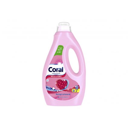 Coral jemná vlna tekutý prací prostriedok 1,15L (23 praní)