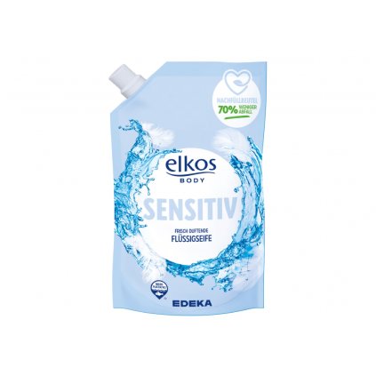 Elkos mydlo nápln sensitive 750ml