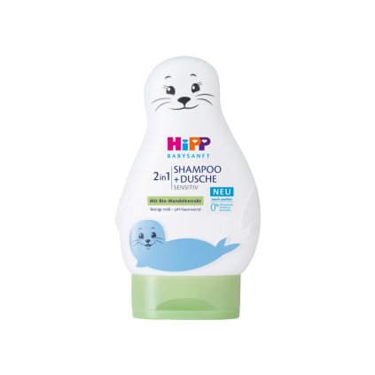Hipp baby sampon sprchovy gel sensitive 2v1 200ml
