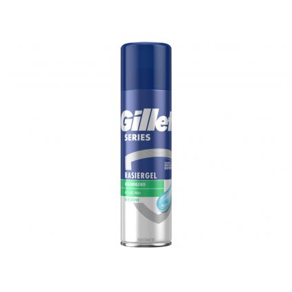 Gillette series holiaci gél sensitive 200ml