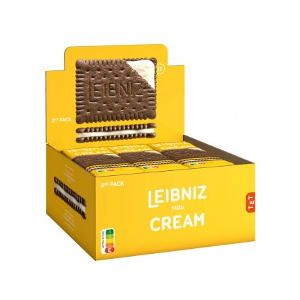 Leibniz milk cream plnená sušienka BOX