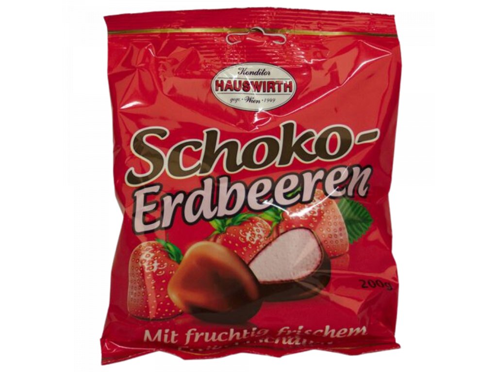 Schoko Erdbeeren 200g
