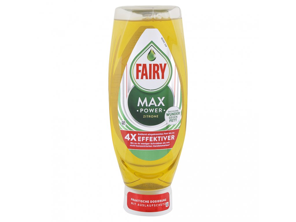 Fairy Max Power Zitrone prostriedok na umývanie riadu 660ml
