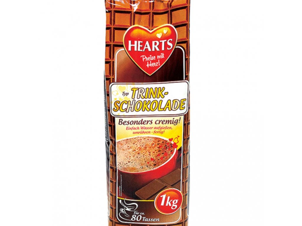 Hearts Trink Schokolade nápoj | Kakao | 1 kg