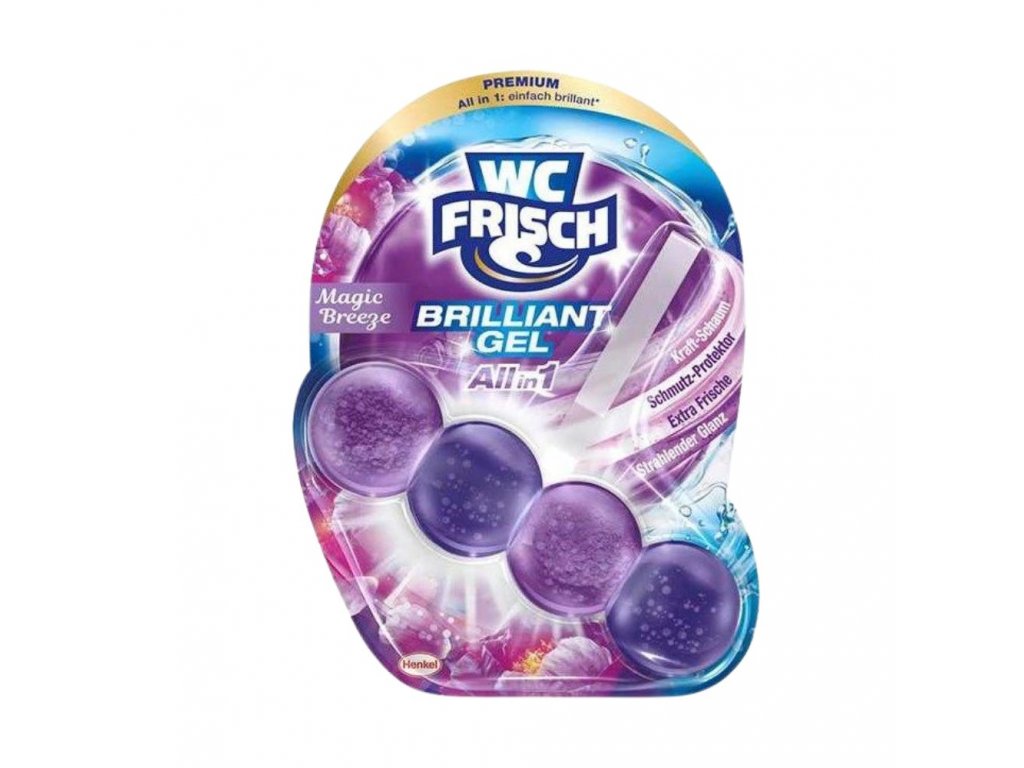 WC Frisch Brilliant Gél WC záveska 42g - Magic Breeze