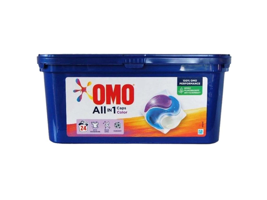 OMO kapsule na pranie All In1 Caps Color 24ks