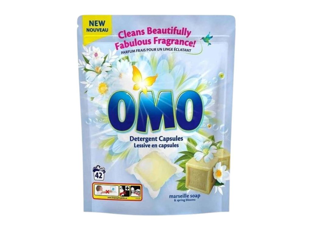 OMO kapsule na pranie Marseille Soap & Spring Blooms 42ks