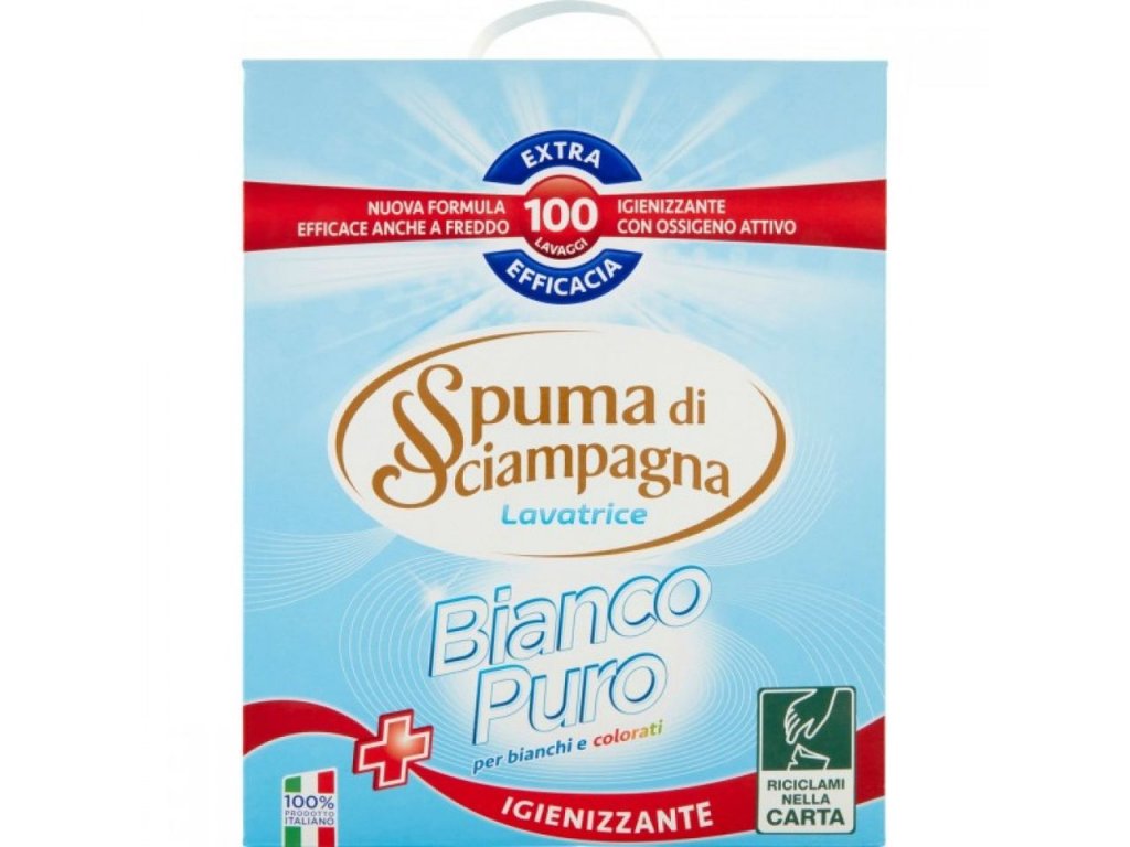 Spuma di Sciampagna Bianco Puro 4,5 kg - sypaný