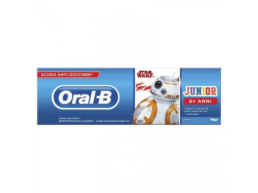 Oral B Star Wars 6 12 r. zubná pasta 75ml