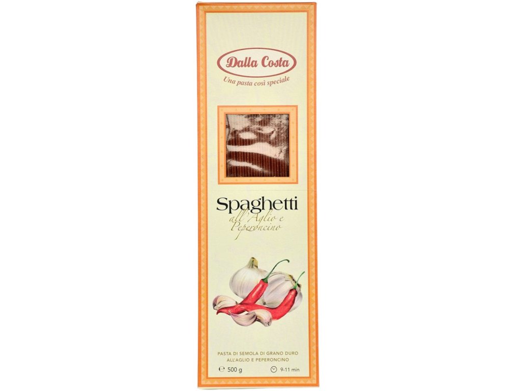 Špagety s cesnakom a paprikou 500g 2
