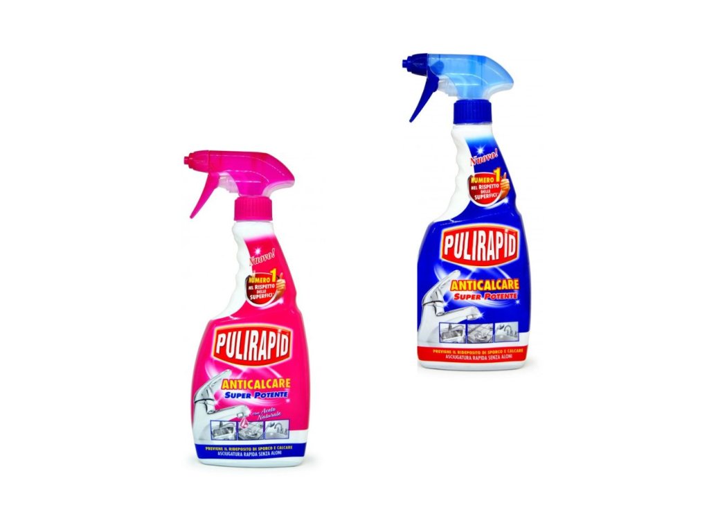 Pulirapid 2 na hrdzu a vodný kameň s rozprašovačom 500ml