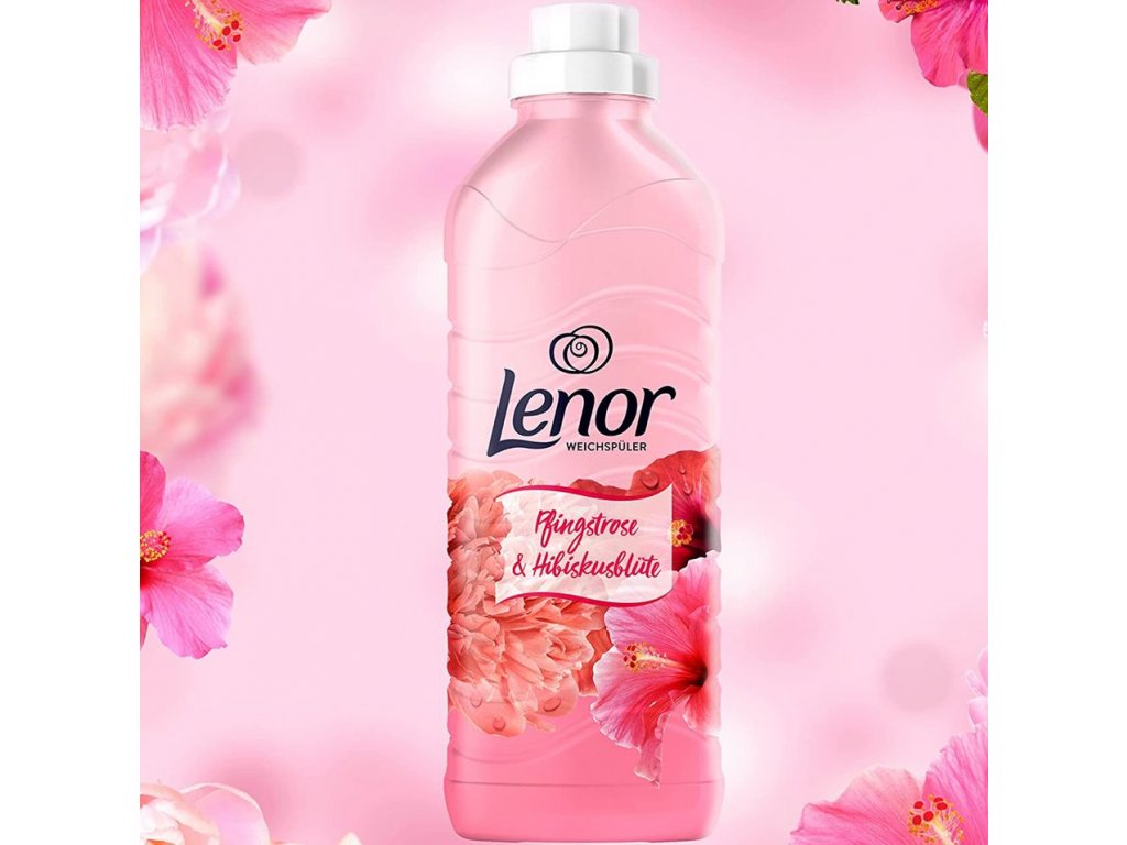 Lenor Weichspüler Pfingstrose & Hibiskusblüte aviváž 1,4 L  56 praní