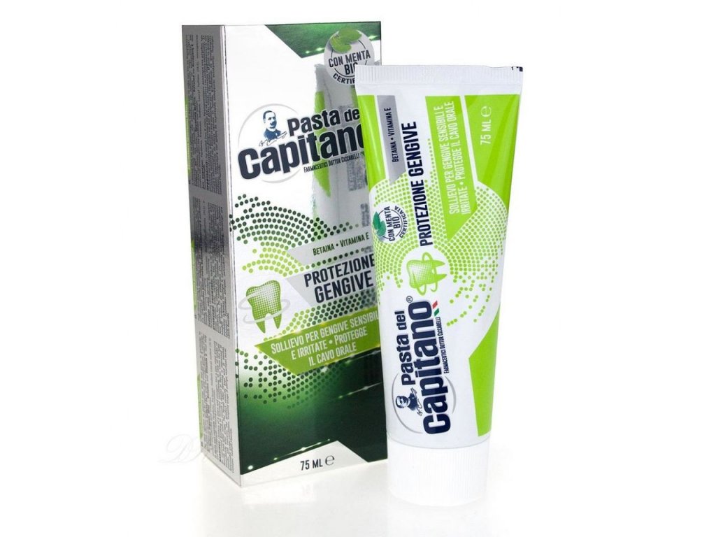 Pasta del Capitano Protezione Gengive - zubná pasta 75ml