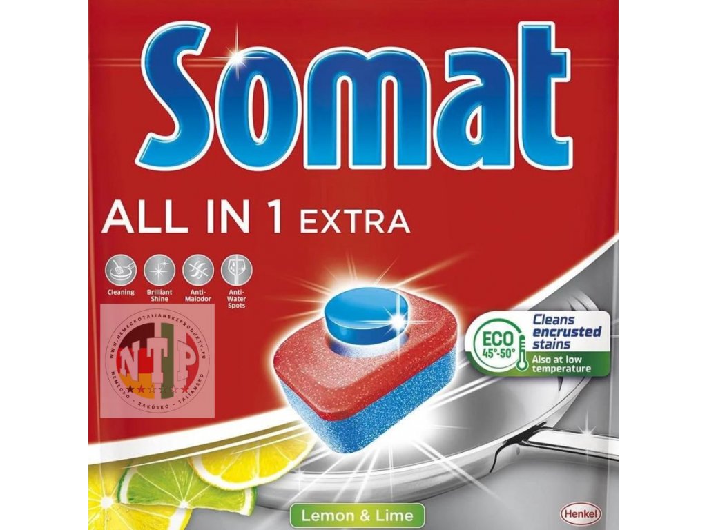 Somat Excellence 4in1 - kapsule do umývačky riadu 54ks/bal ...
