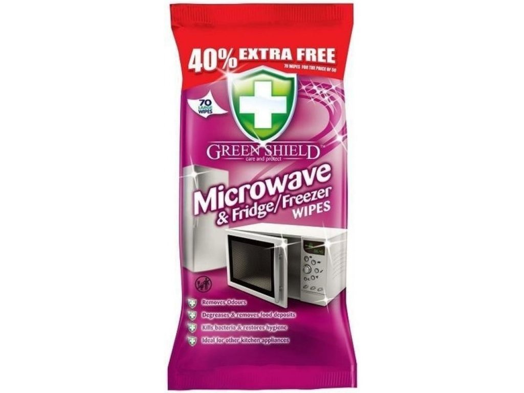 Green Shield Microwave & Fridge