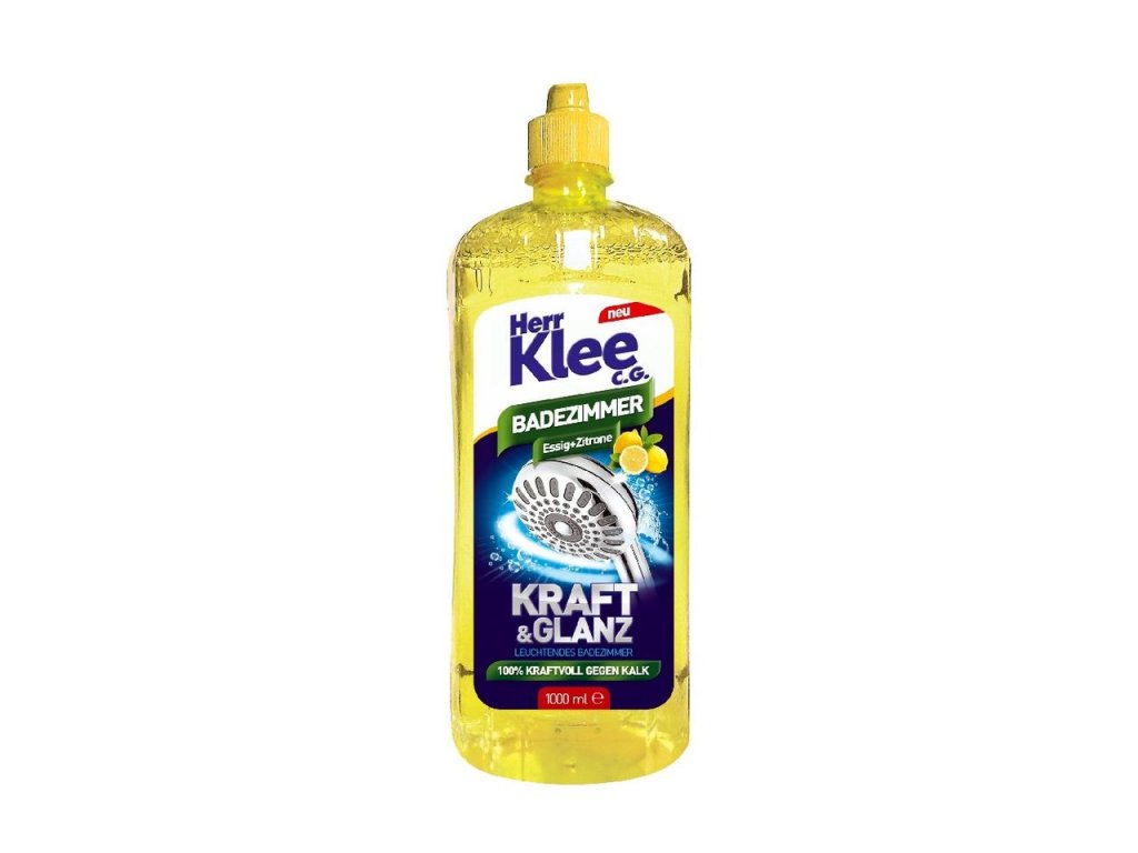 Herr Klee čistič kúpeľne na báze octu / citrónová vôňa 1 L