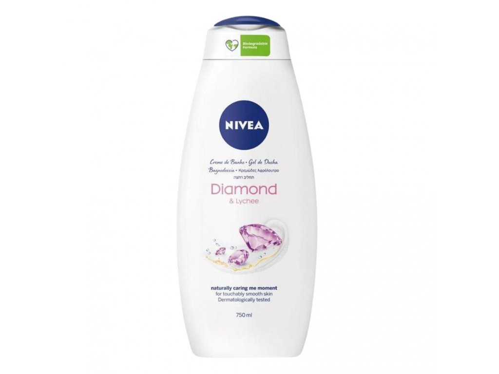 Nivea sprchový gél - Diamond&Lychee Extract 750ml