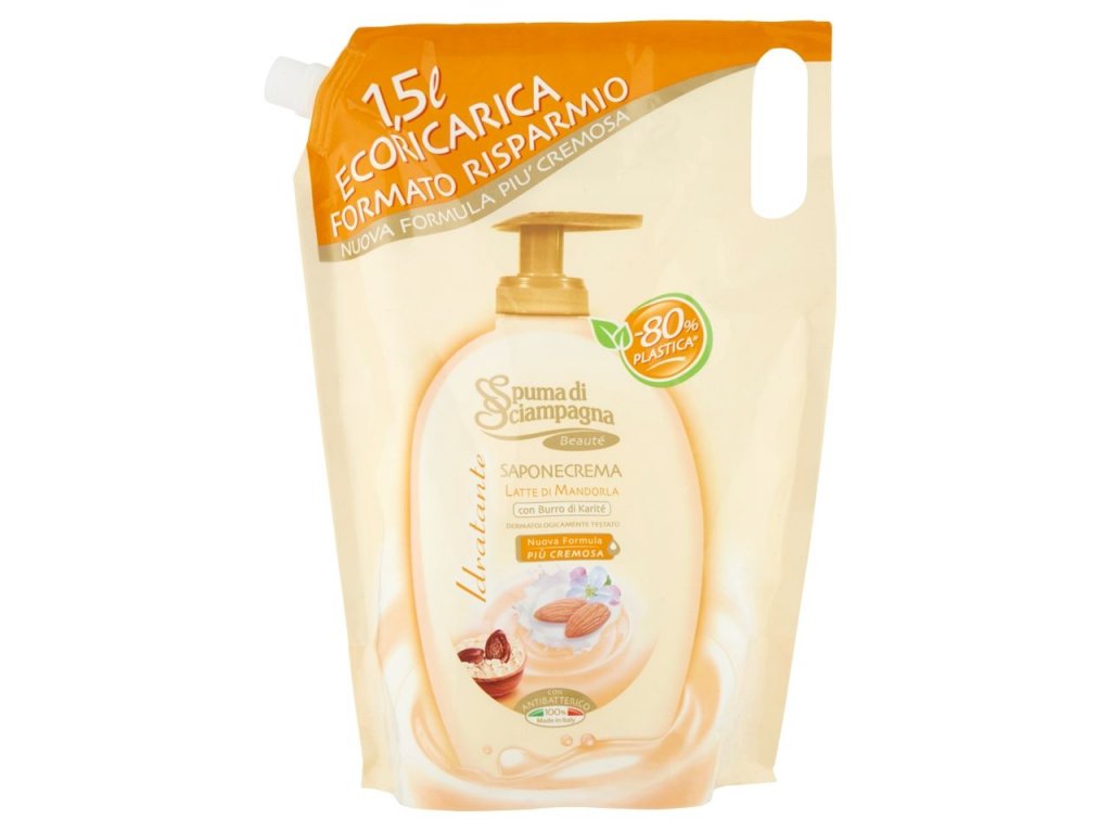 Spuma di Sciampagna Mandorla - Tekuté mydlo 1500ml
