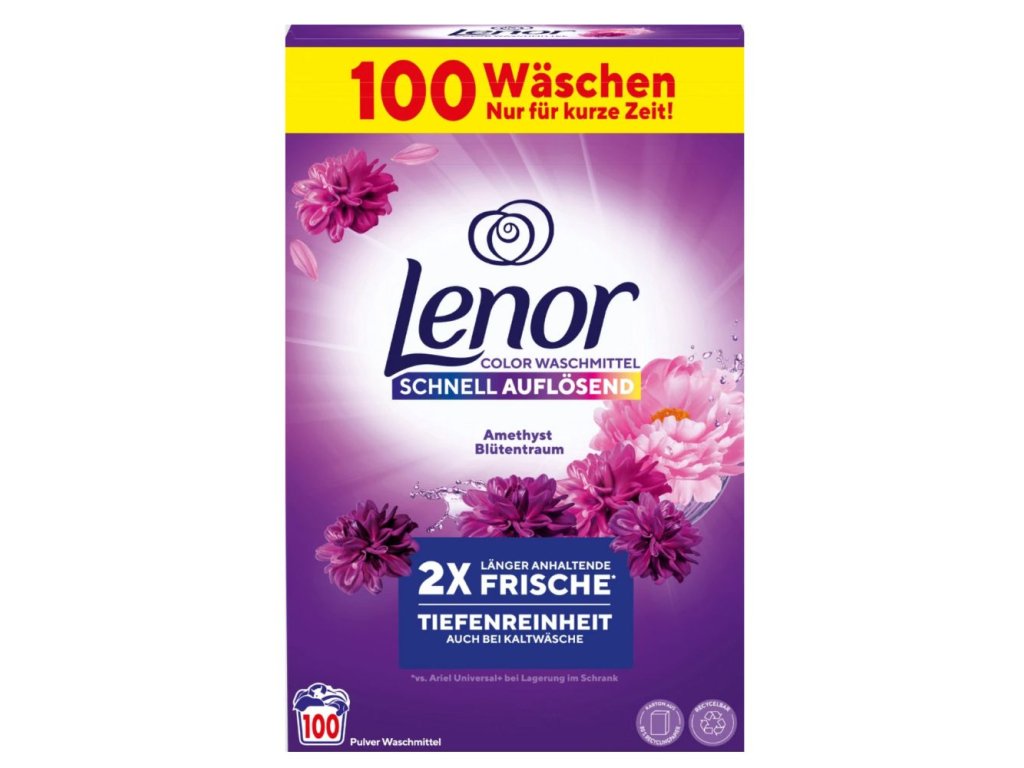 Lenor Colour Waschmittel Schnell Auflosend