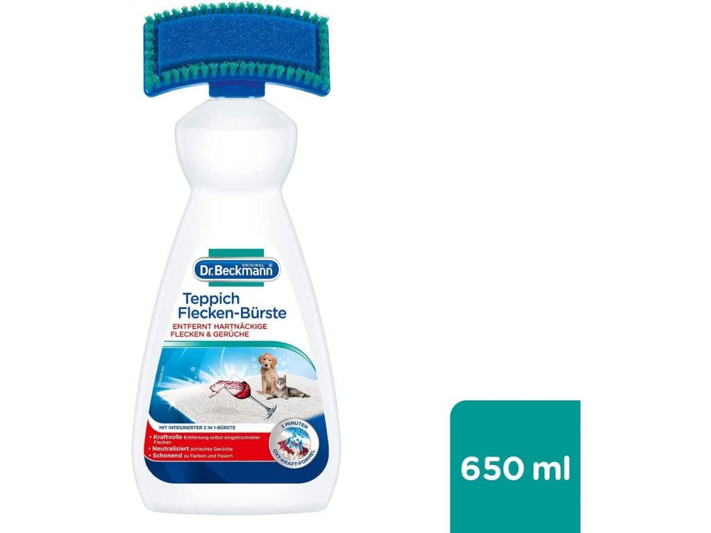 Dr.Beckmann Teppich Flecken 650ml - Kefa 650 ml s Oxy-Power a organickým alkoholom