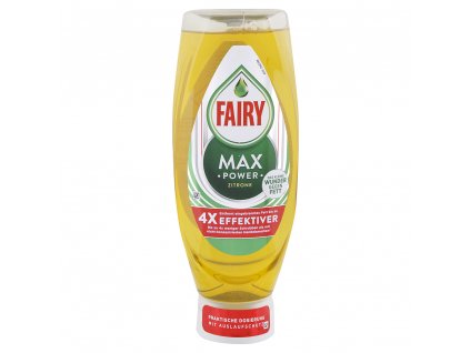 Fairy Max Power Zitrone prostriedok na umývanie riadu 660ml