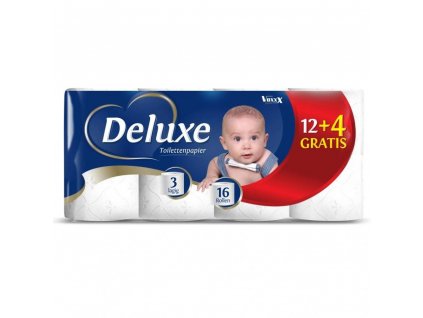Deluxe Toaletný papier 16roliek 3vrstvový