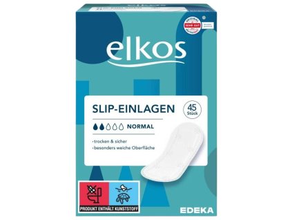 Elkos Slip Einlagen Vložky extra priedušné normálne 45ks