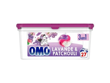 OMO kapsule na pranie 3v1 Lavande & Patchouli 27ks bal