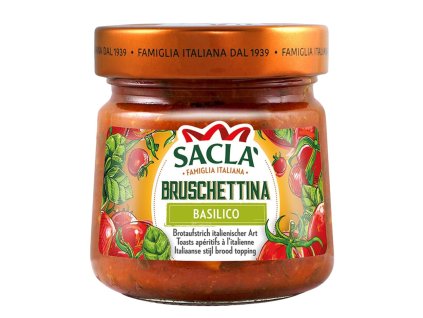Bruschettina s bazalkou 190g 2