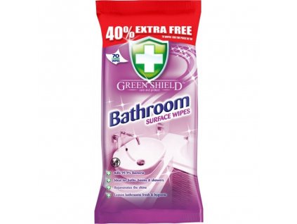 Green Shield Bathroom