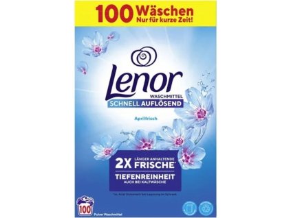 Lenor Waschpulver Aprilfrisch 6 kg 100 praní - sypaný
