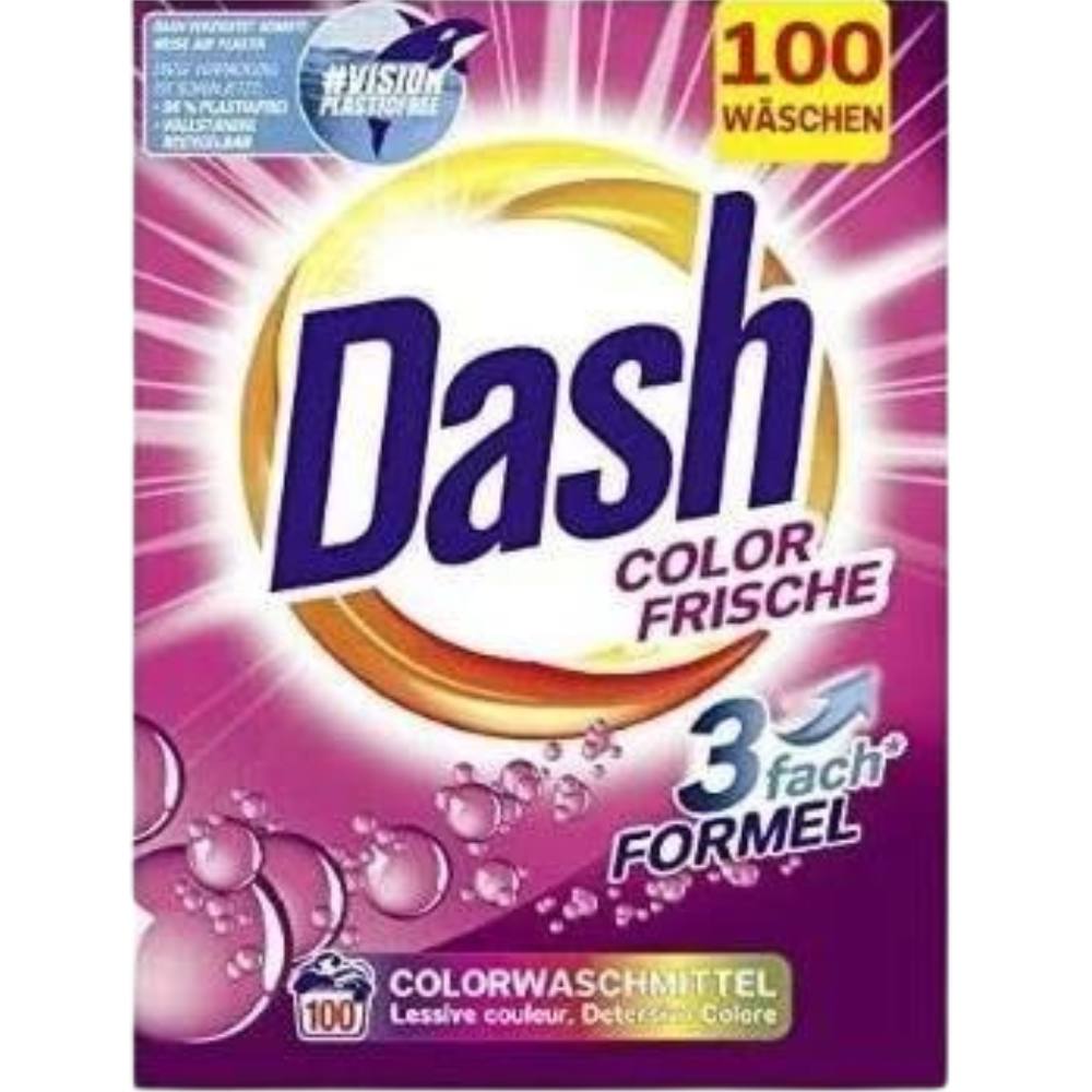 DASH Color - prací prášok 6kg 100 praní